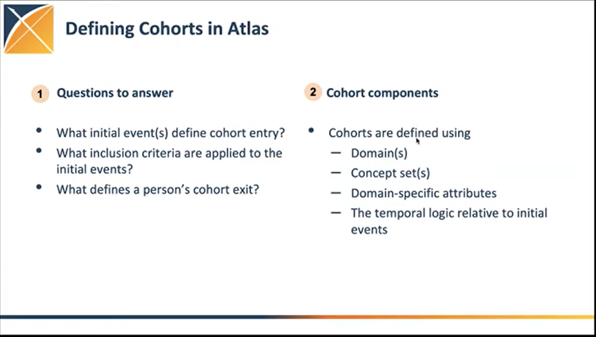 ATLAS 10-minute tutorial — cohort definition builder